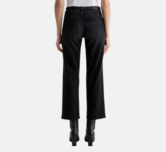 AG Jeans - Brinley Mid Rise Straight Leg in Nebula