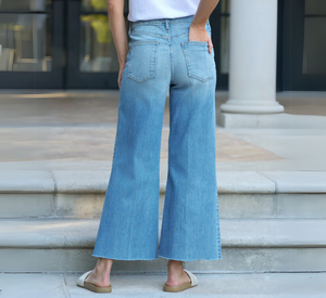 Frank & Eileen - Galway Wide-Leg Jean in 1964 Light Blue