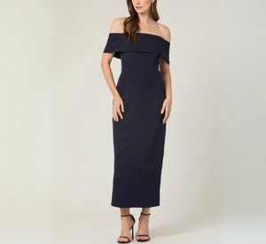 Shoshanna - Avril Dress in Navy