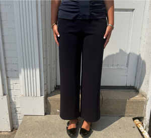 Raffaello Rossi - Palina Cropped Pull On Pant in Marine