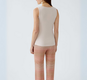 OUI - Super Soft Basic Tank Top in Peach Whip