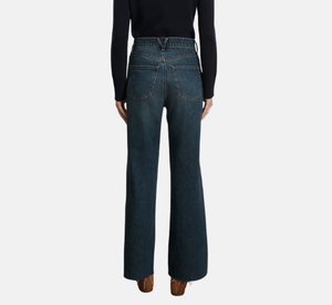Veronica Beard - High Rise Wide Leg Jean in Rebel Moon
