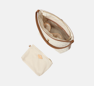 MZ Wallace - Small Astor Hobo Bag in Sandshell