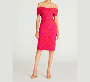 Theia - Eveline Off Shoulder Dress