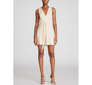 Halston - Jordan Cream Romper