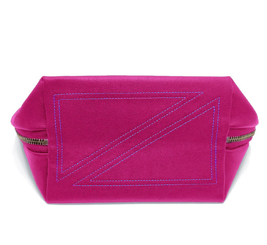 Kusshi - Signature Makeup Bag in Pink/Teal