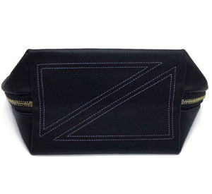 
            
                Load image into Gallery viewer, Kusshi - Signature Makeup Bag in Black/Cool Grey
            
        